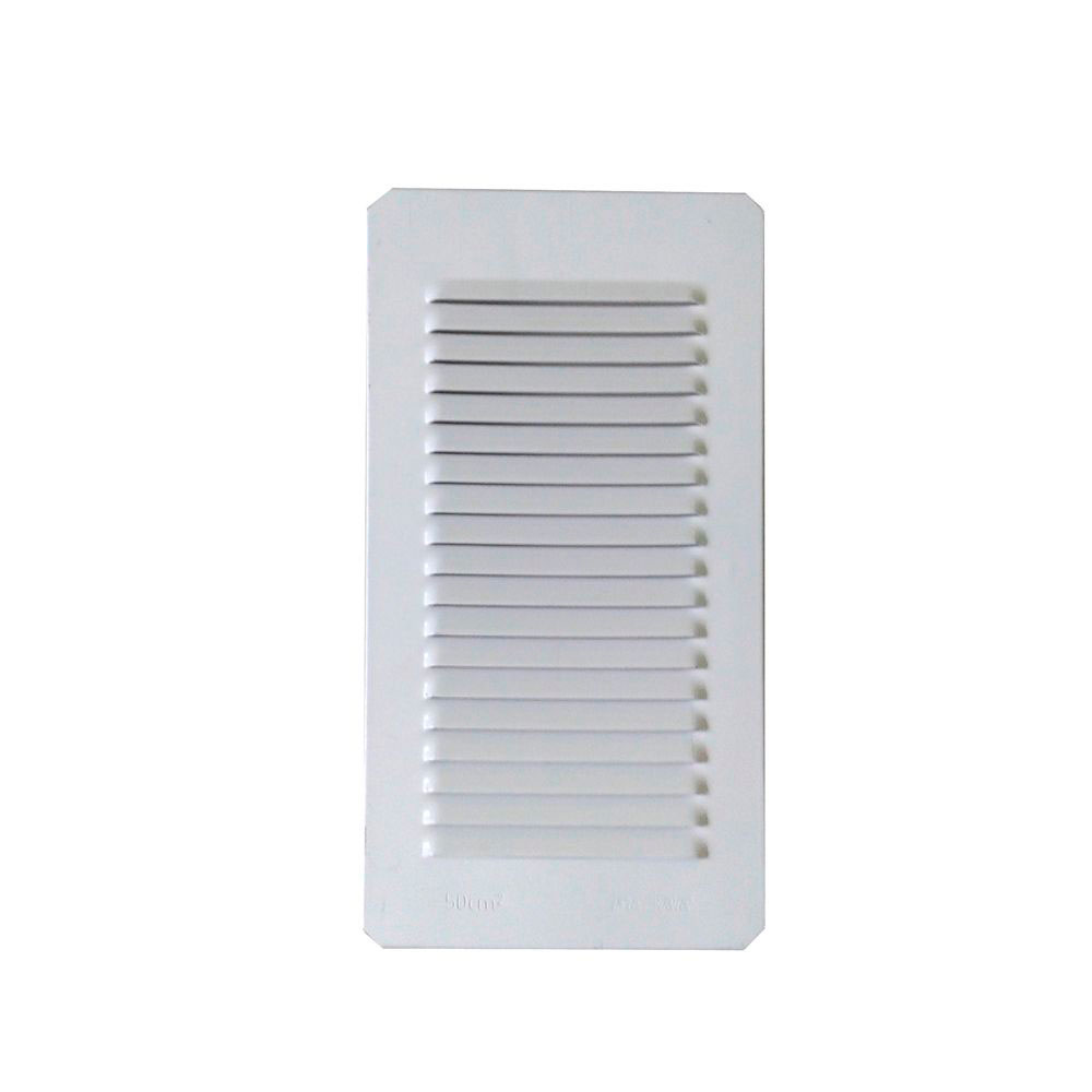Rejilla Empotrable Blanca Poliéster 0