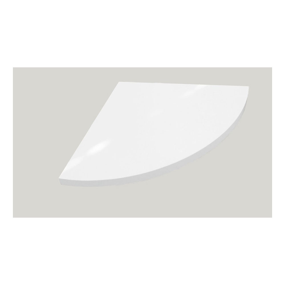 Estante Rinconera 19mm Blanco 25x25cm