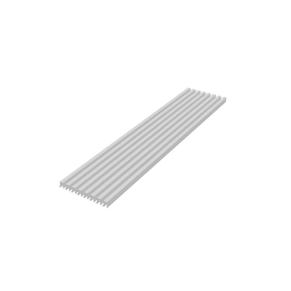 Rejilla Luxair Lama Aluminio Blanco 60cm (8u.)