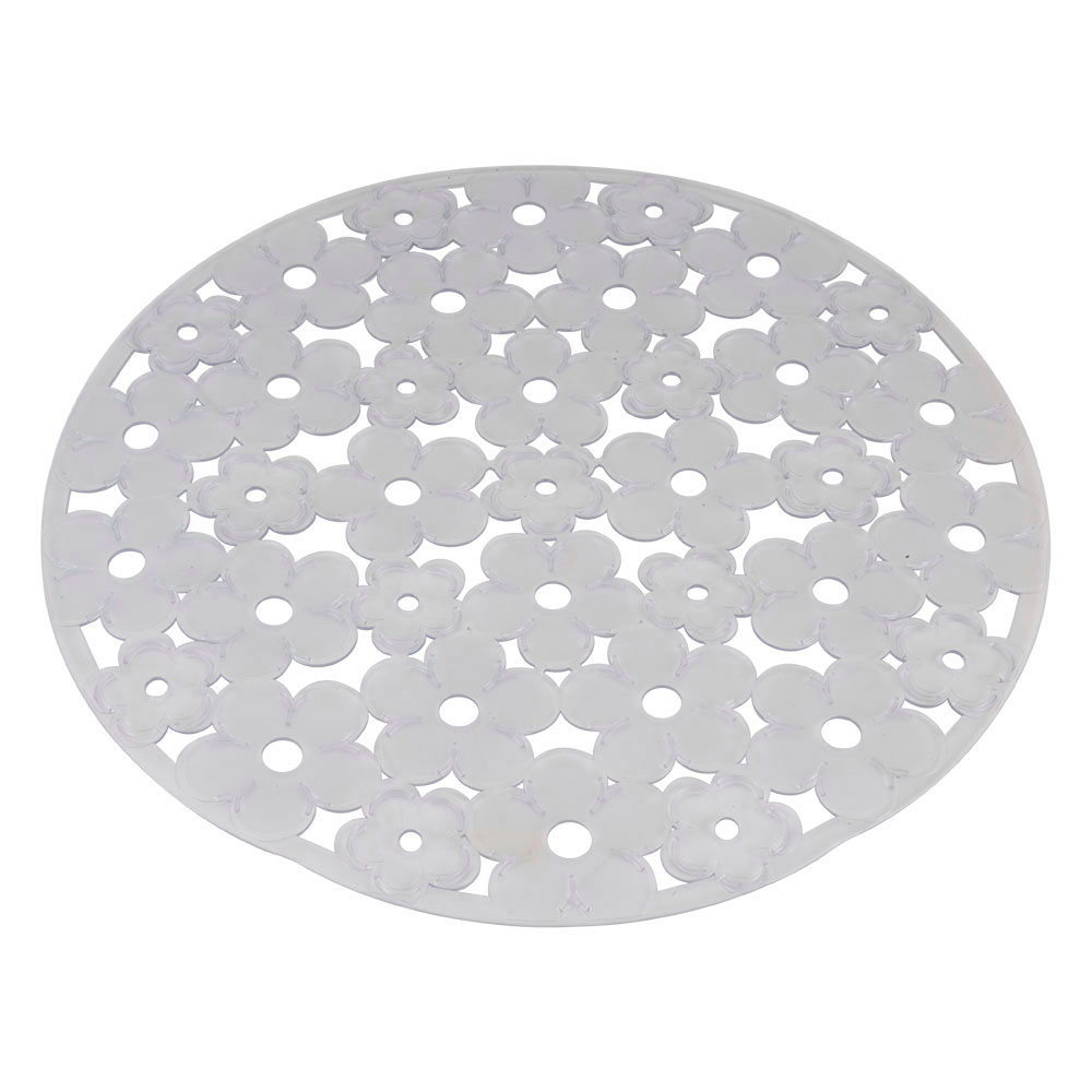 Salvaplatos Redondo Fregadero PVC Translúcido