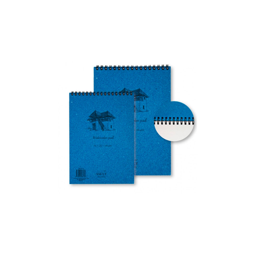 Bloc Acuarela Con Espiral Din A5/280 G