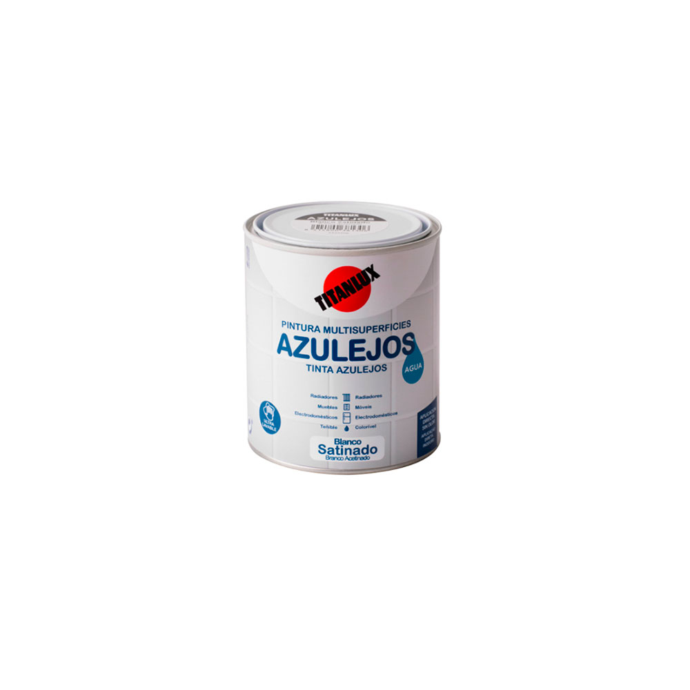 Esmalte Azulejos Satinado Blanco 750 ml