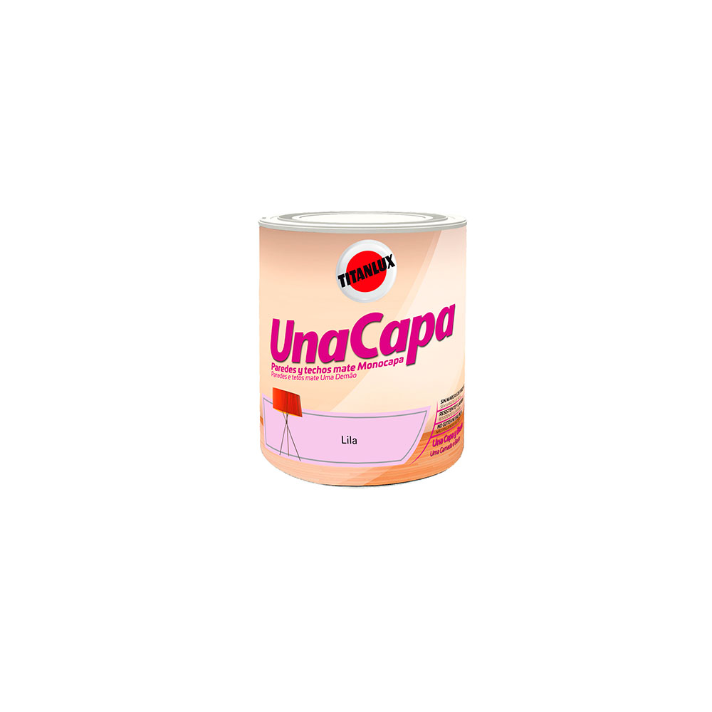 Pintura Una Capa Lila 750Ml