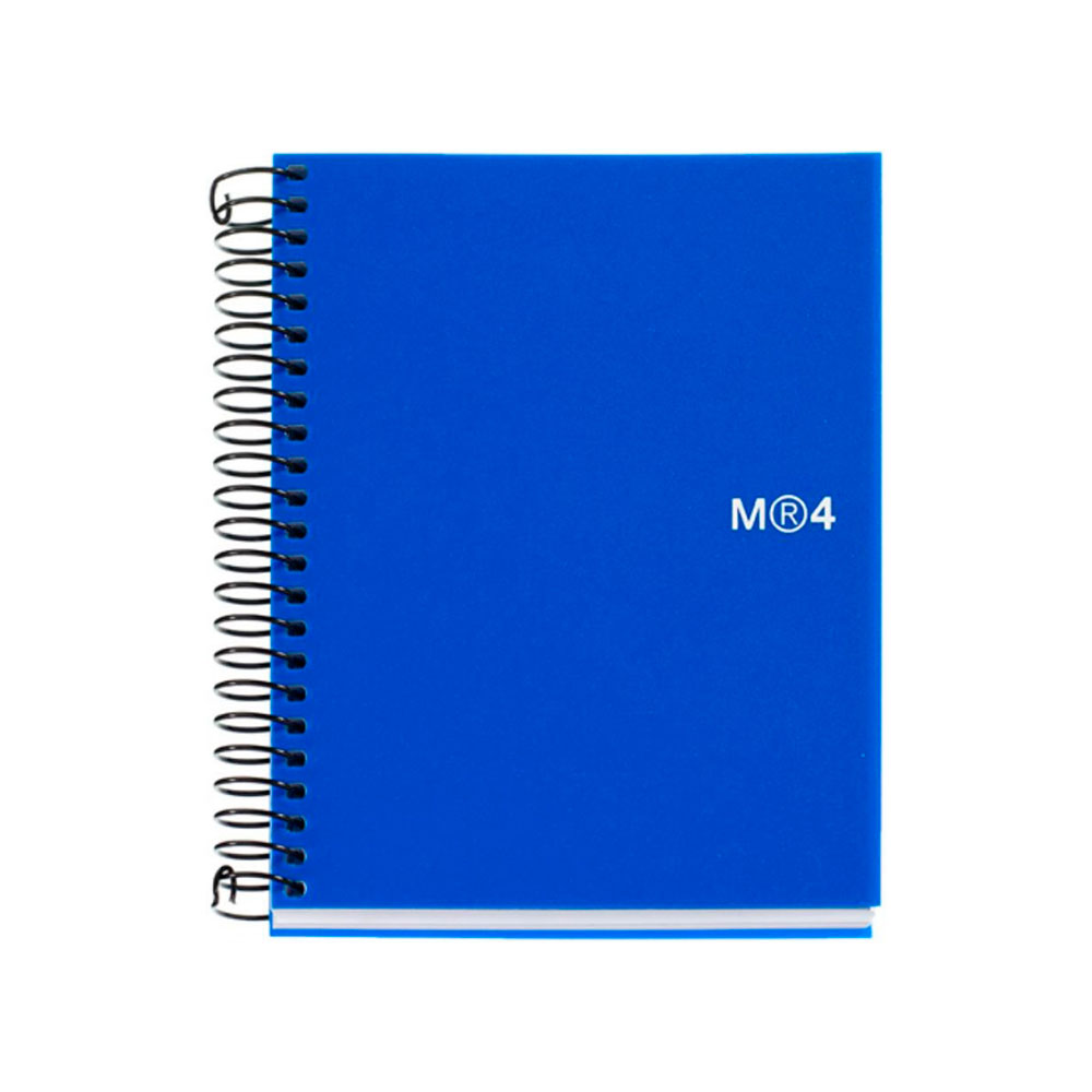 Notebook 4 A6 140 Squ Polipropileno Basic Azul 2549