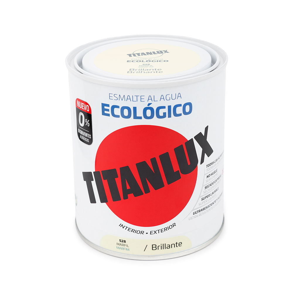 Titanlux Esm. Brillo Ecológico Marfil 750Ml