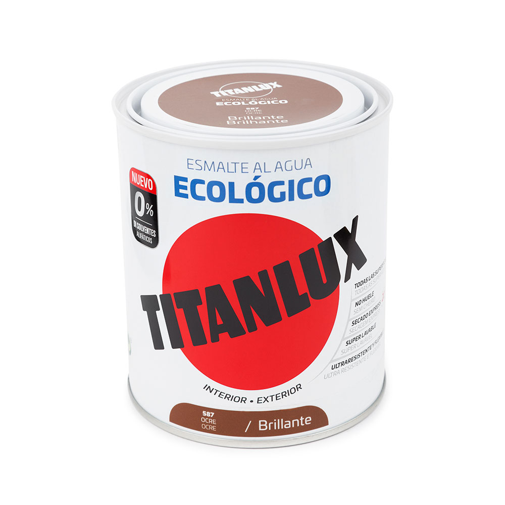 Titanlux Esm. Brillo Ecológico Ocre 750Ml