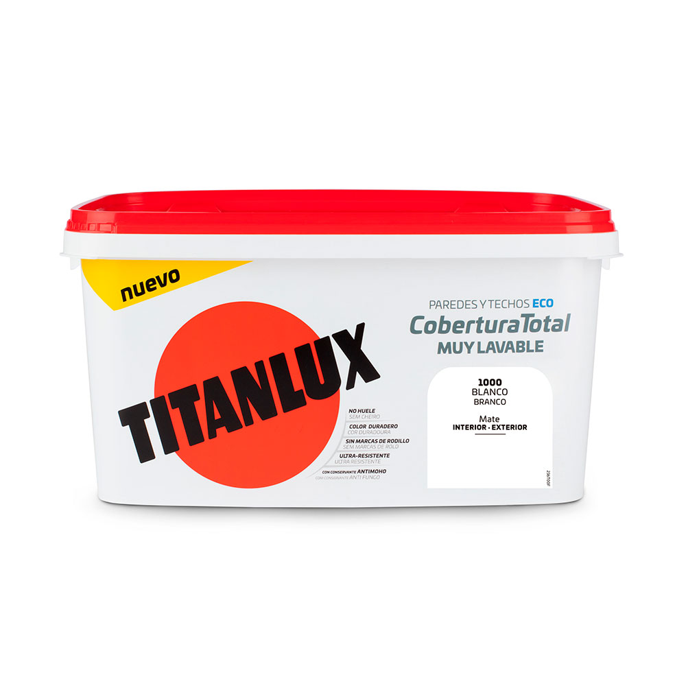 Pintura Plást. Tx Cobert. Total Blanca 4L