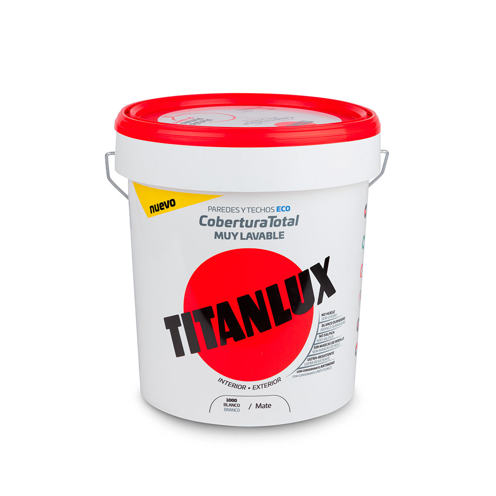 Pintura Plást. Tx Cobert. Total Blanca 15L