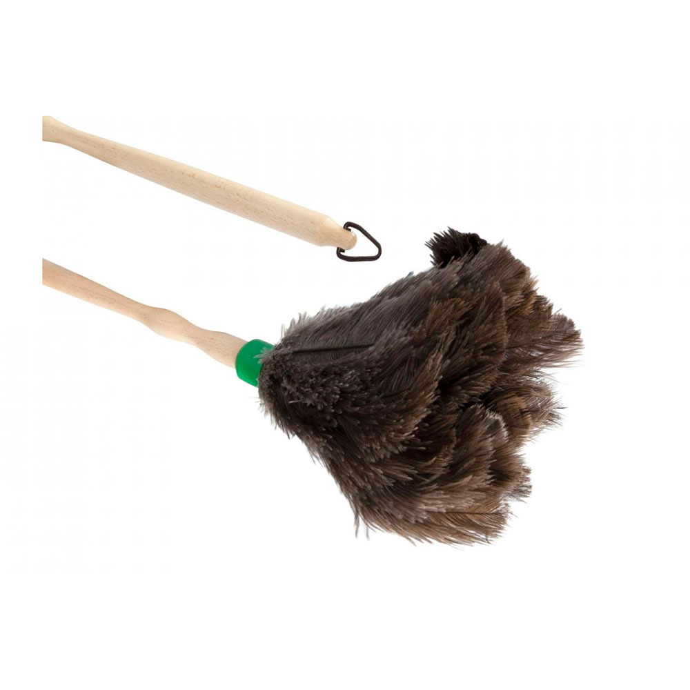 Plumero Avestruz Mango Corto