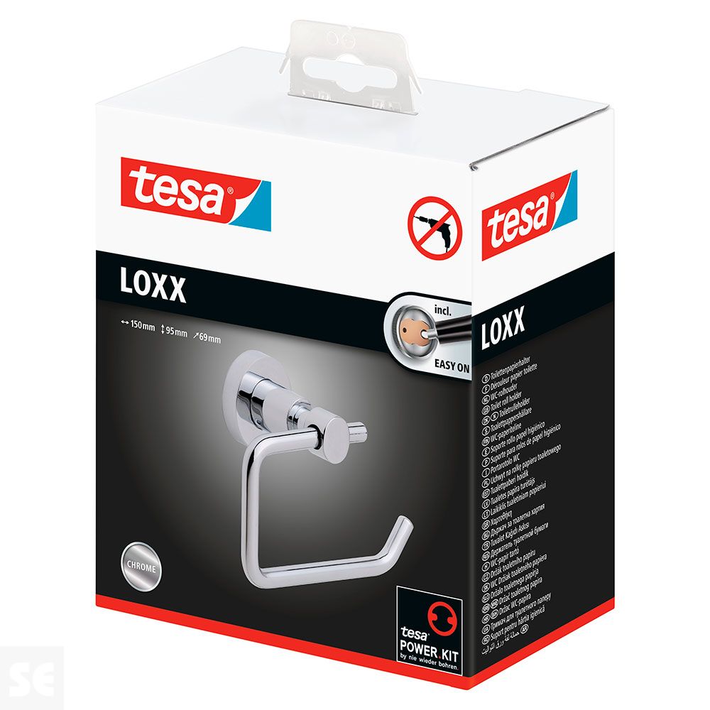 Soporte De Papel Wc Loxx Sin Tapa