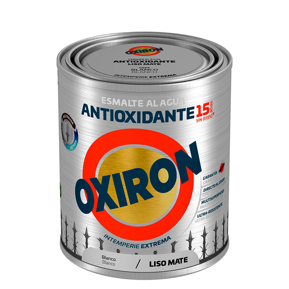Titán Oxirón Liso Mat.Ag. Blanco 750Ml