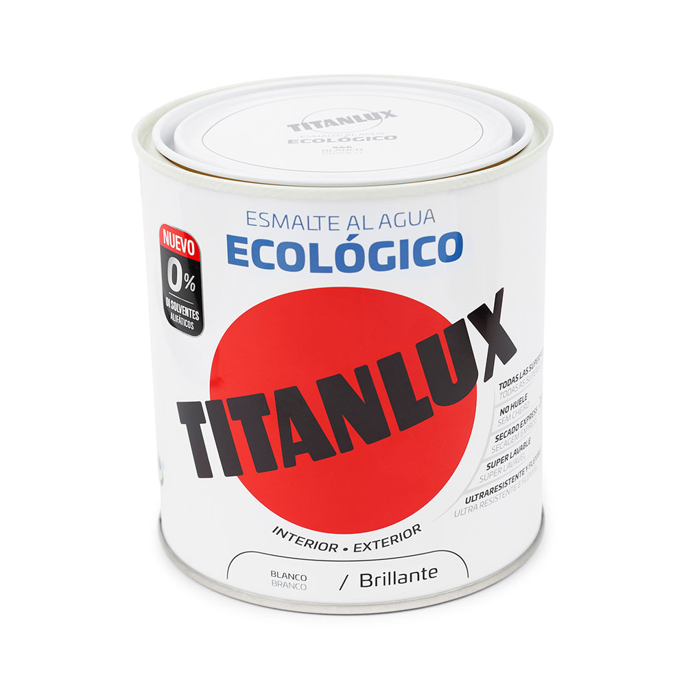 Titanlux Esm.Eco Brillo Blanco 250Ml