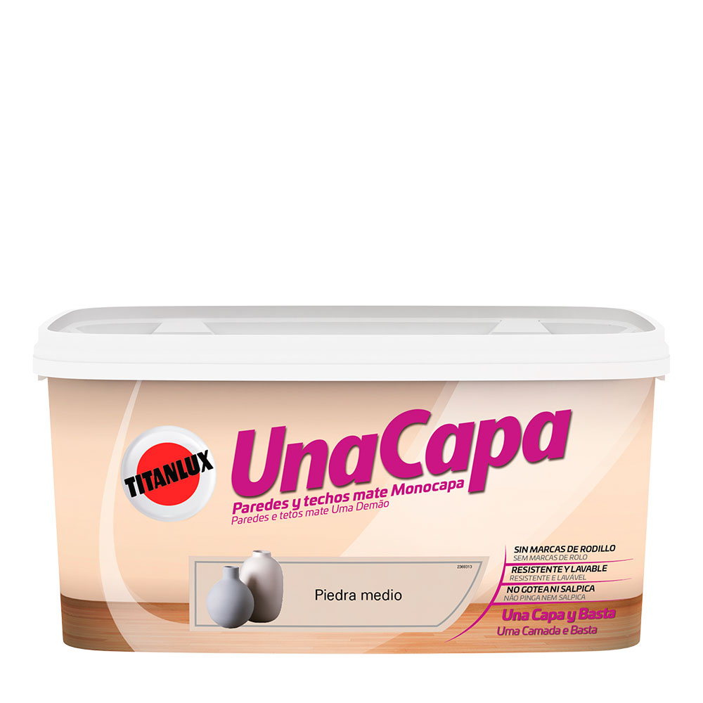 Titan Una Capa Piedra Med. 4L