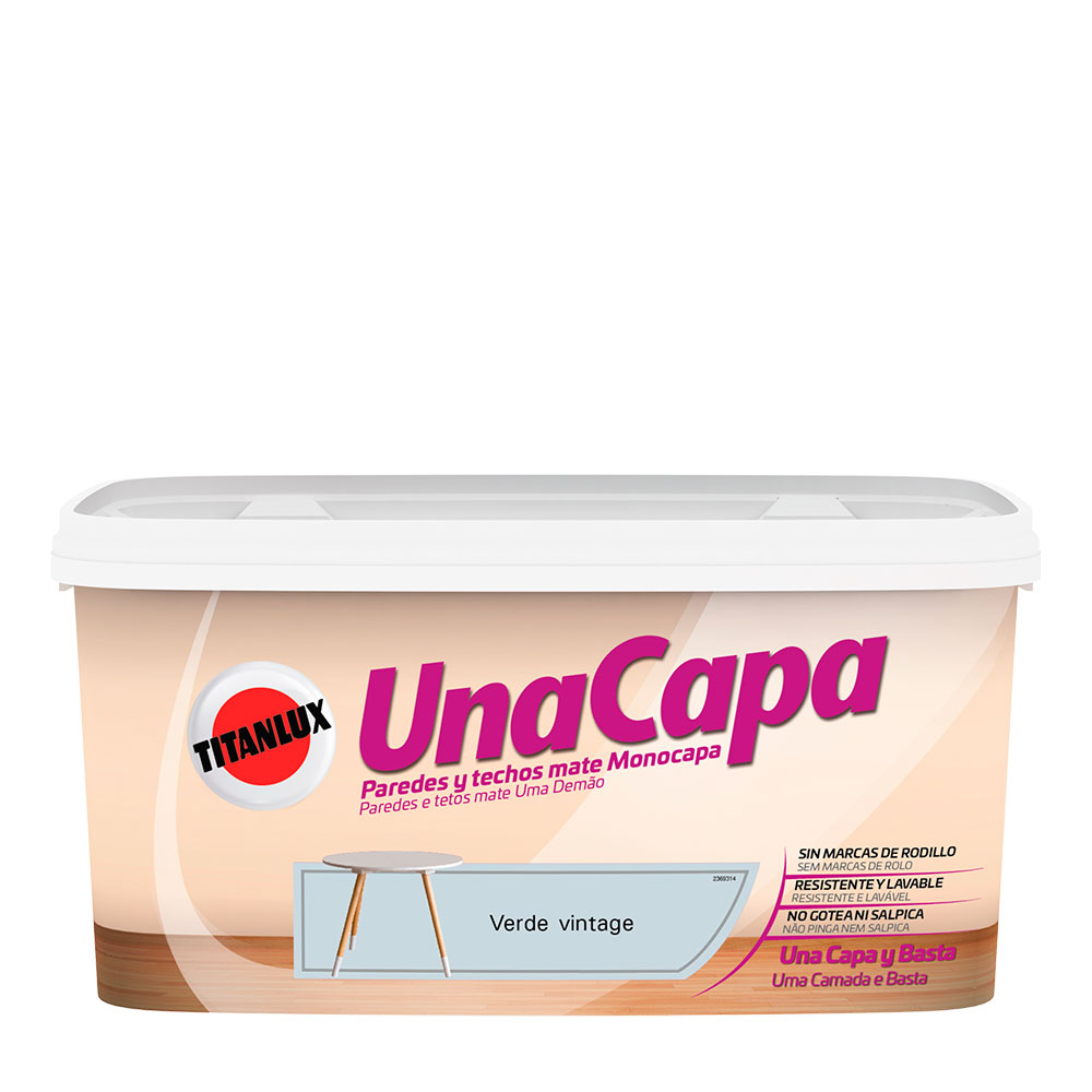 Titan Una Capa Verde Vintage 4L