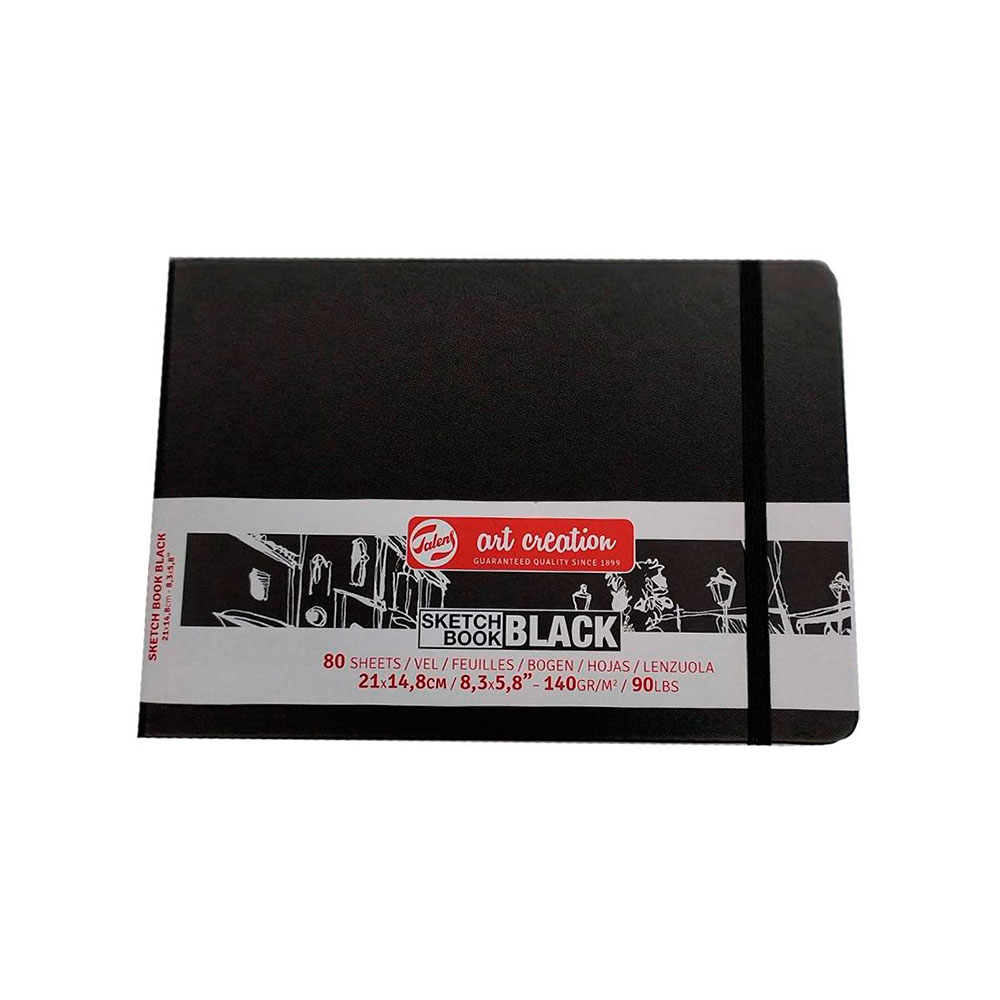 Bloc Tac Sketch Book Blackpaper 14,8x21 cm