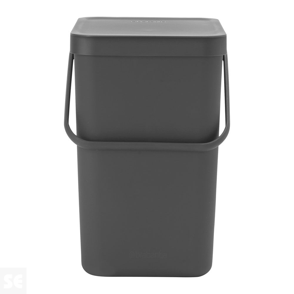Sort & Go, Cubo de Desperdicios Gris 25 l