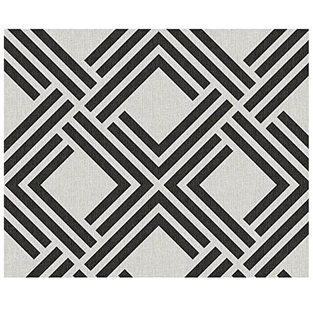 Alfombra Tejido de Vinilo Geométrico Panal 80x150 cm