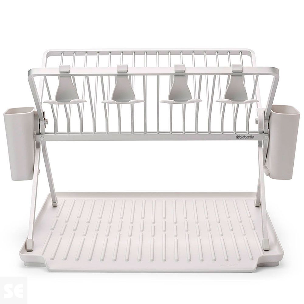 Escurreplatos Plegable Grande Light Grey