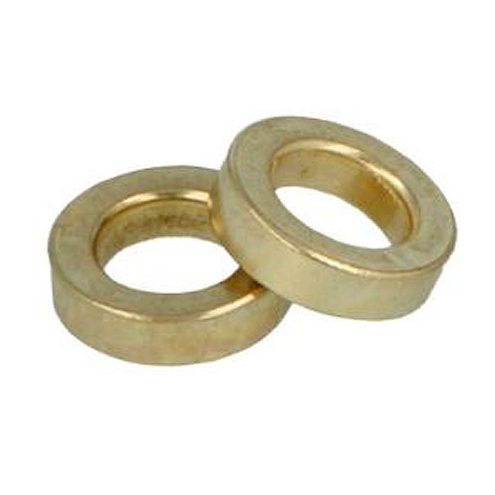 Arandela para pernios. Diam. 11mm. Acero latonado barnizado (10u.) - Mod. 403-408