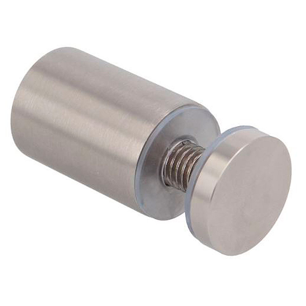 Soporte separador de vidrio. Diam. 25x40mm. Acero inoxidable - Mod. 55