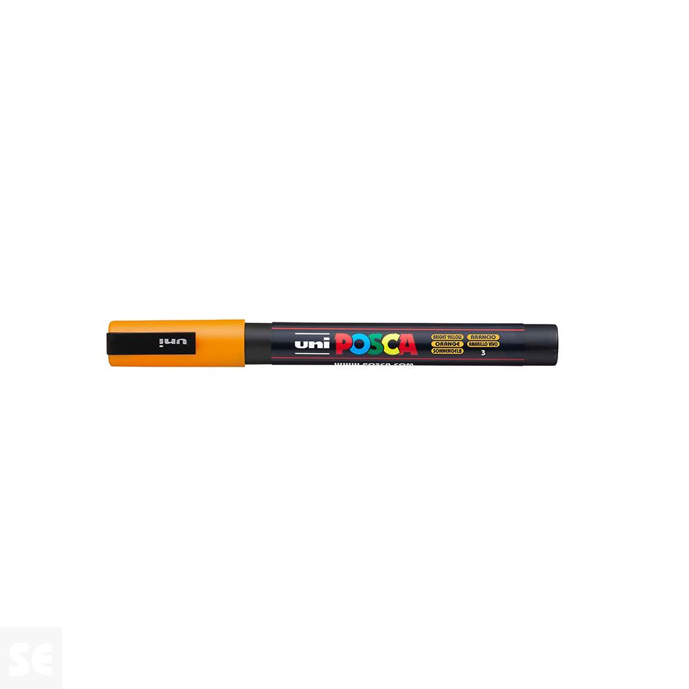 Rotulador Pintura Posca Naranja Medio Pc3m 0,9-1,3 mm