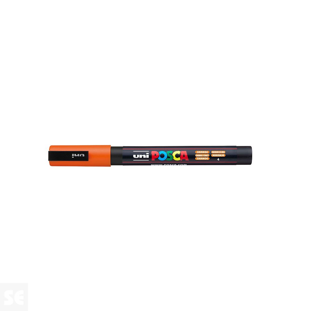 Rotulador Pintura Posca Naranja Pc3m 0,9-1,3 mm