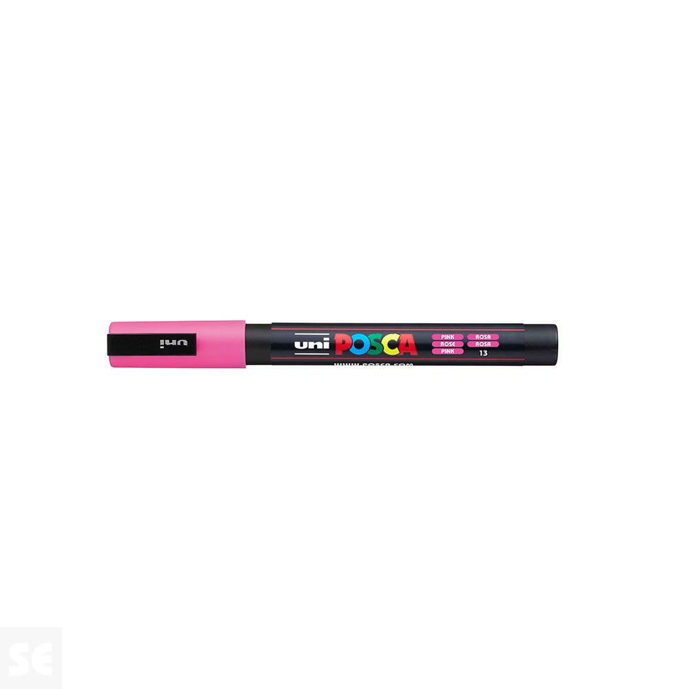 Rotulador Pintura Posca Rosa Pc3m 0,9-1,3 mm
