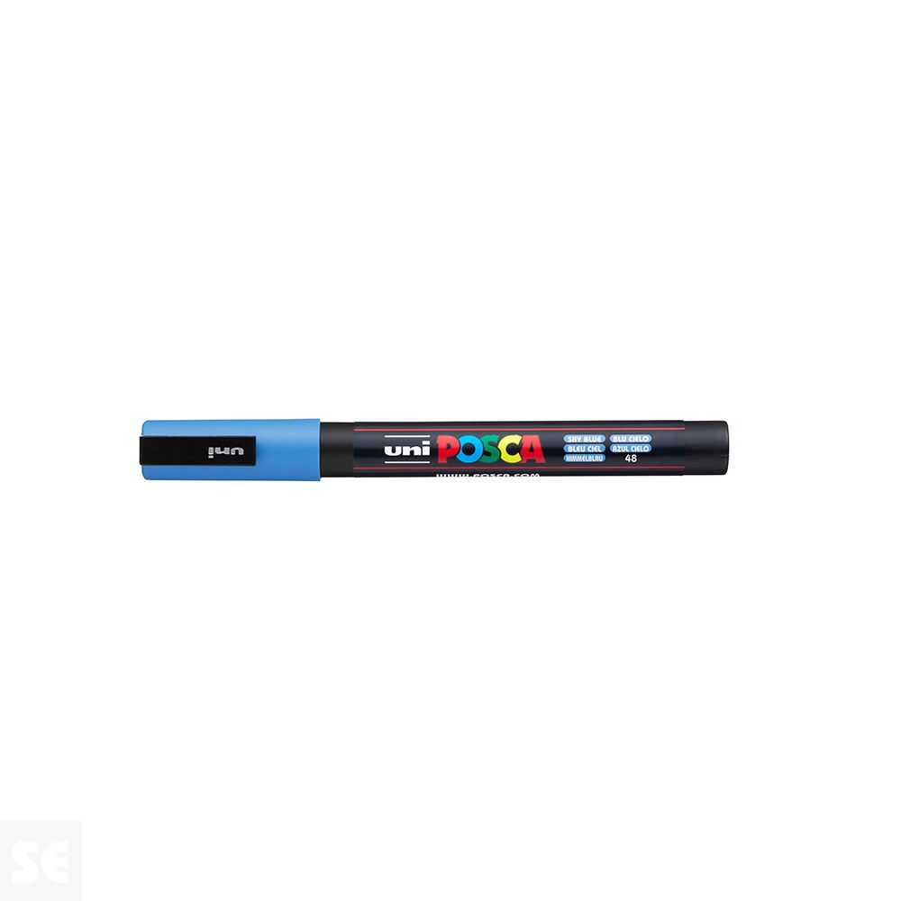 Rotulador Pintura Posca Azul Cielo Pc3m 0,9-1,3 mm