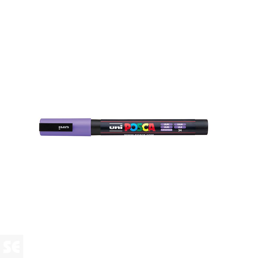 Rotulador Pintura Posca Lila Pc3m 0,9-1,3 mm