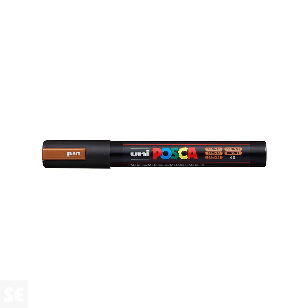 Rotulador Pintura Posca Bronce Metálico Pc5m 1,8-2,5 mm