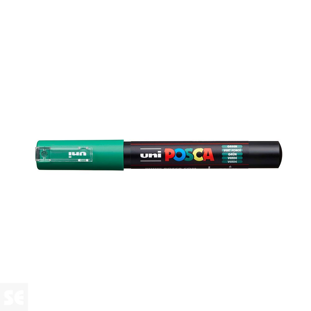 Rotulador Pintura Posca Verde Pc1m  0,7 mm