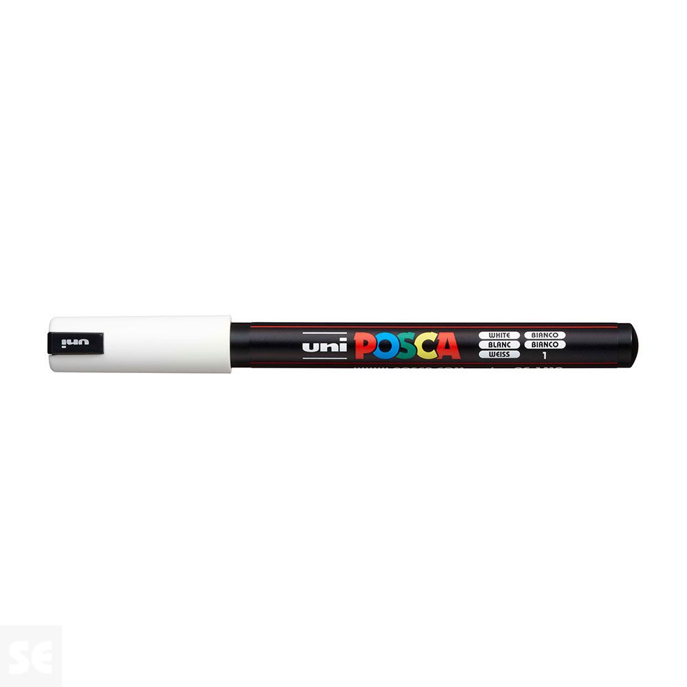 Rotulador Pintura Posca Blanco Pc1mr 0,7 mm