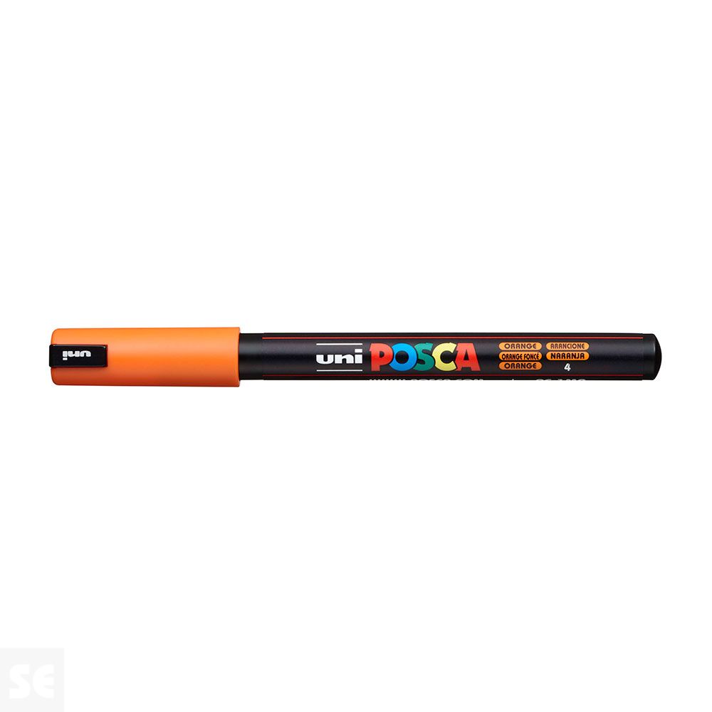 Rotulador Pintura Posca Naranja Pc1mr 0,7 mm