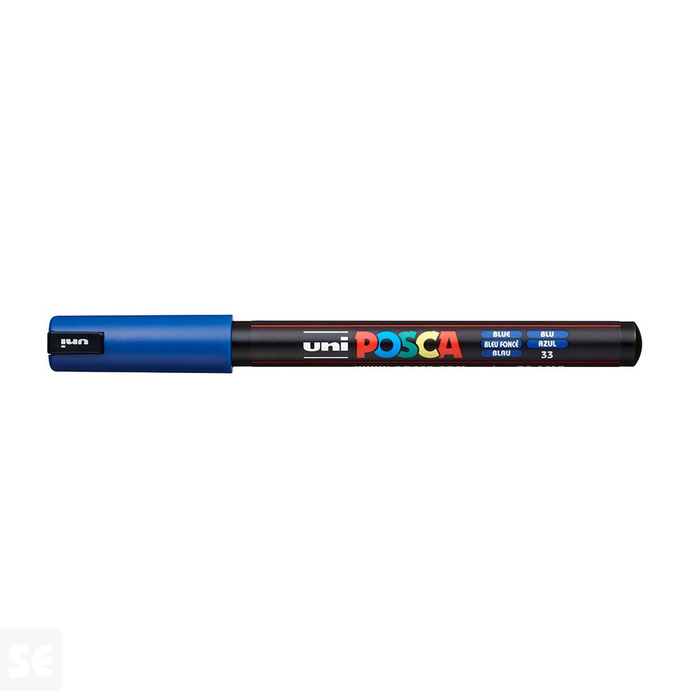 Rotulador Pintura Posca Azul Pc1mr  0,7 mm