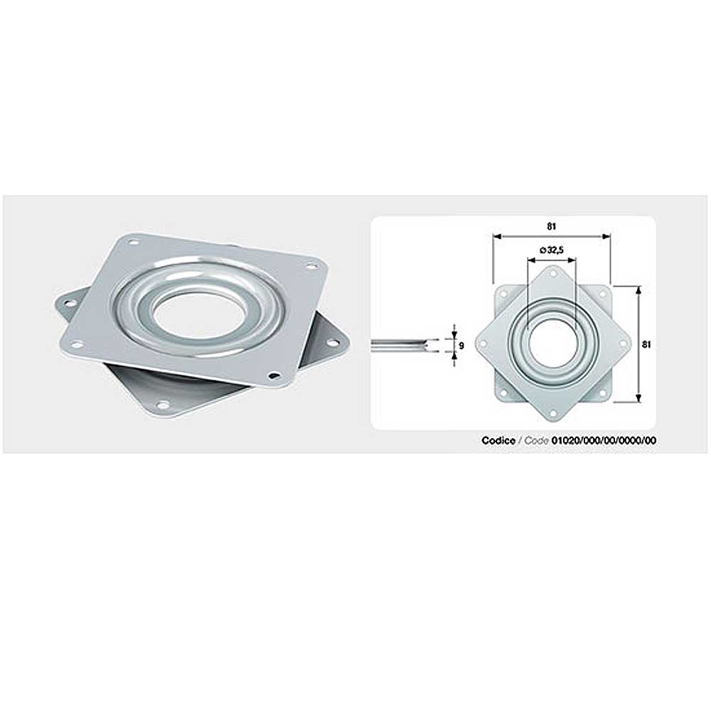 Chasis Televisión 80x80x8,5 cm