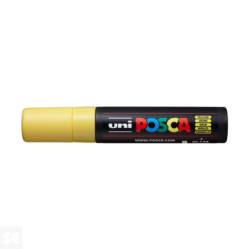 Rotulador Pintura Posca Amarillo Pc17k 15 mm