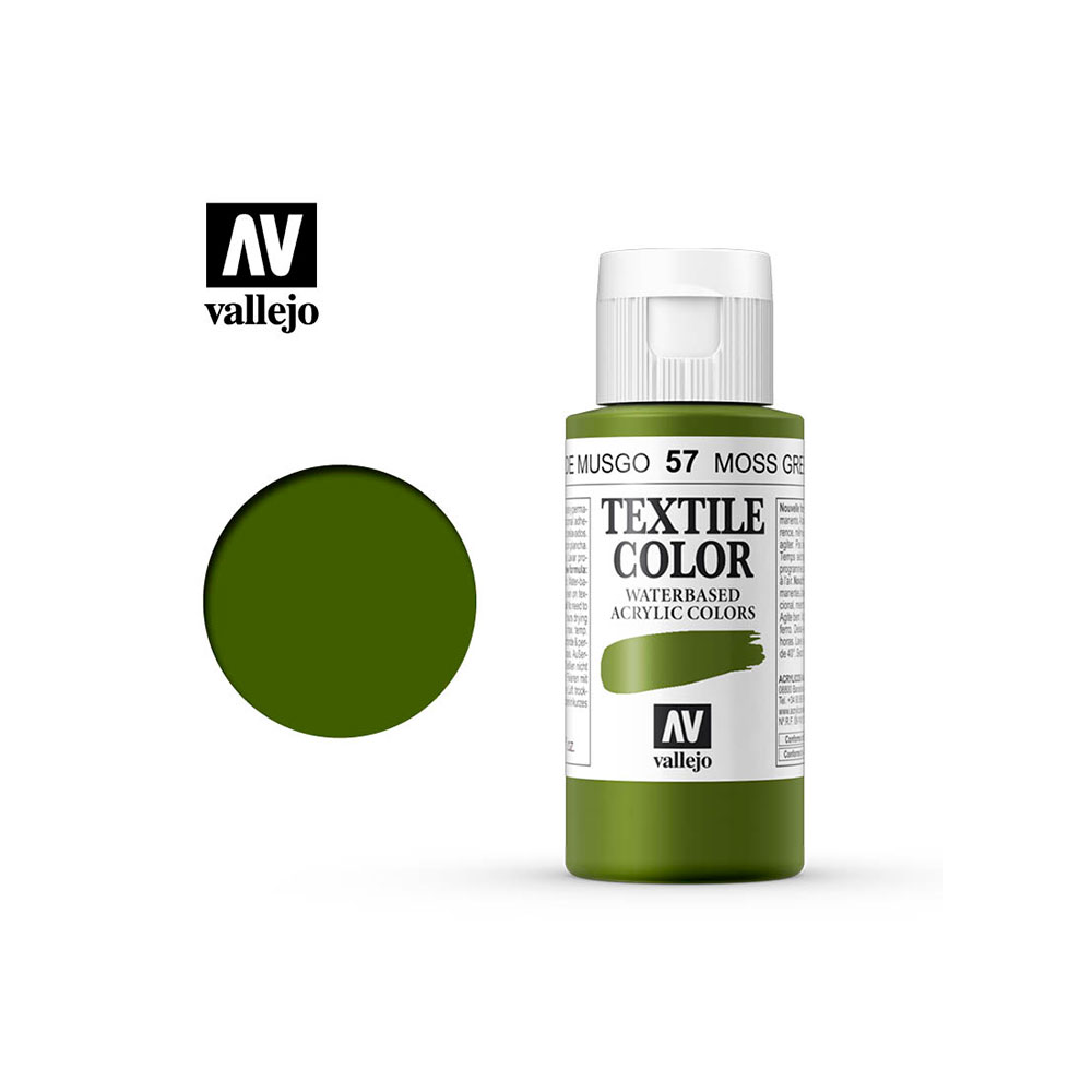 Textil 57-60Ml Verde Musgo