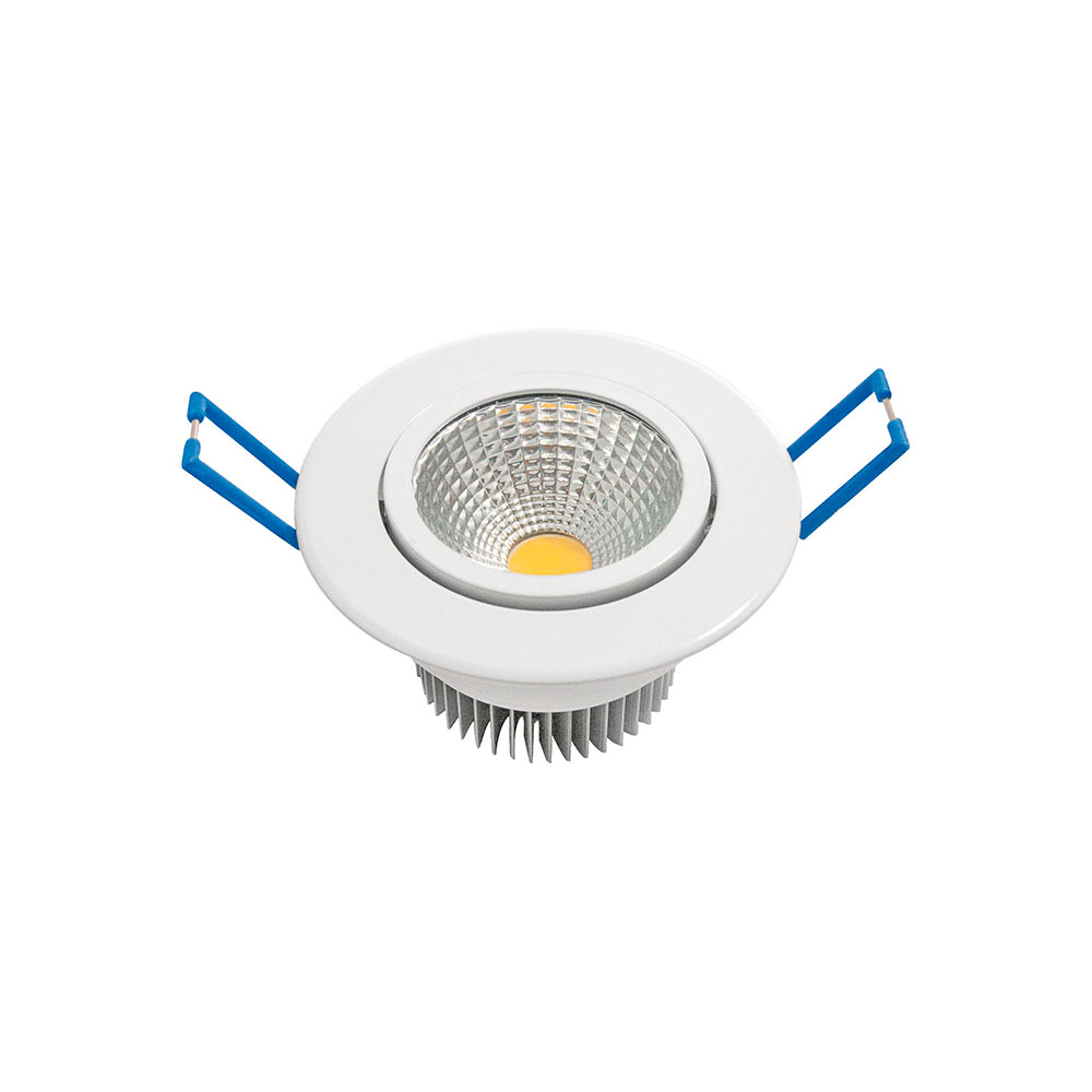 Donwlight Led 5W Blanco 3000K-560 Lm 12V-240V Orientable