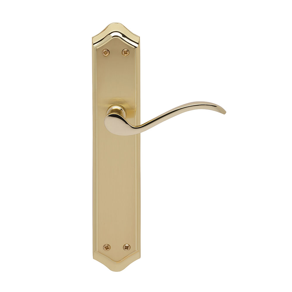 Jgo. Manivelas con Placa Pulido Satinado Mod. Aitana