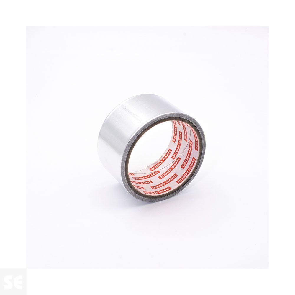 Cinta Adhesiva Aluminio 5 m (largo) x 50 mm (ancho)