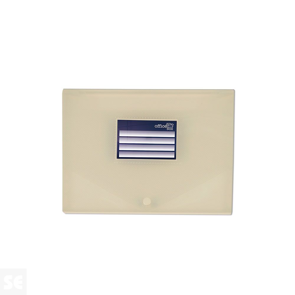 Caja Con Broche A5 Cristal 50461