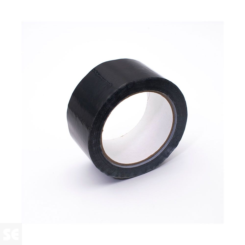 Cinta Adhesiva PVC 66 m (largo) x 50 mm (ancho) Negra