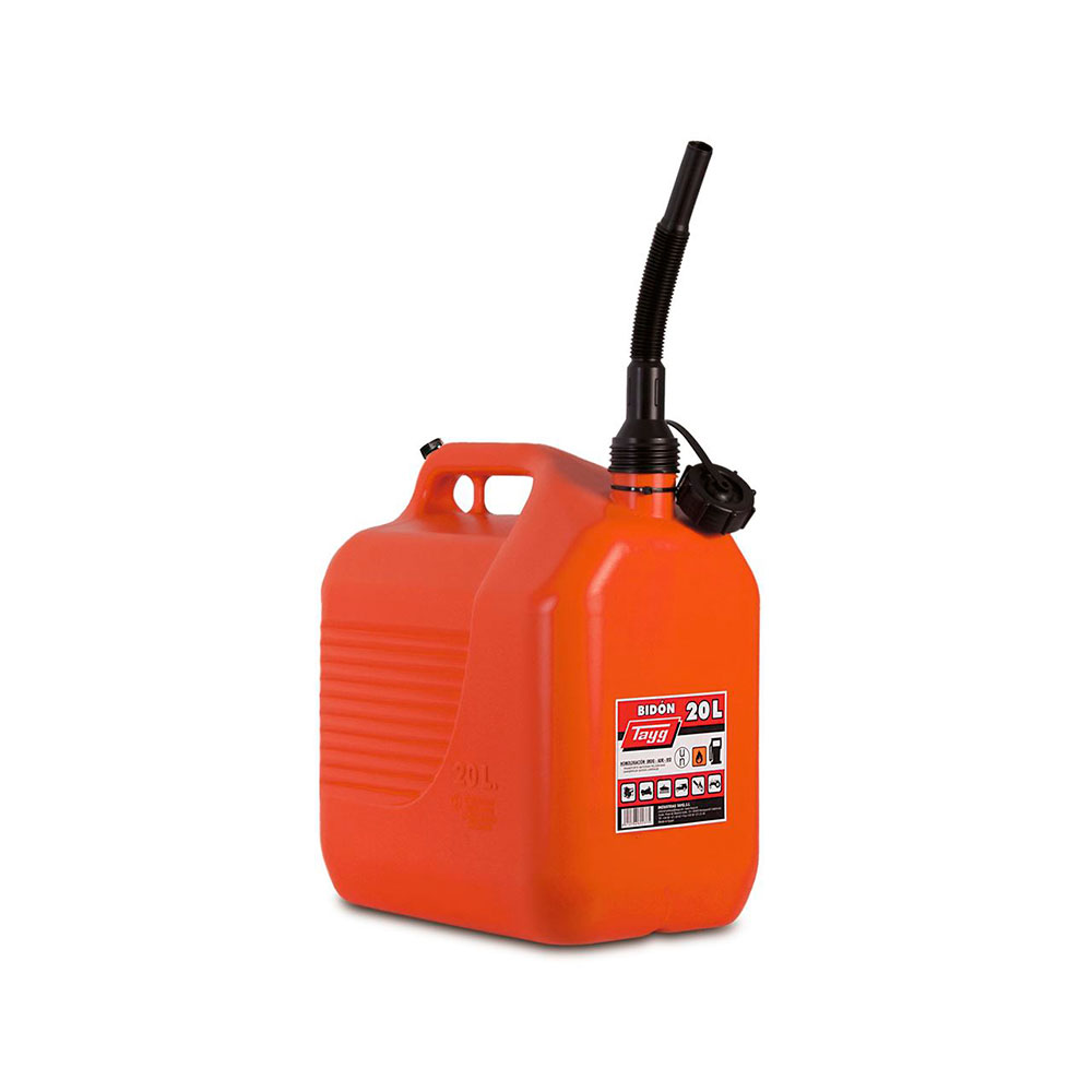 Bidón Cánula 20 L. Cod. 672002 Naranja