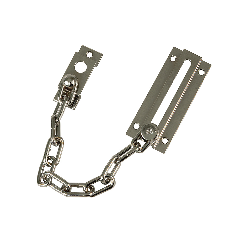 Cadena de seguridad latón en cromado brillo 200mm. (1u.) - Mod. 1