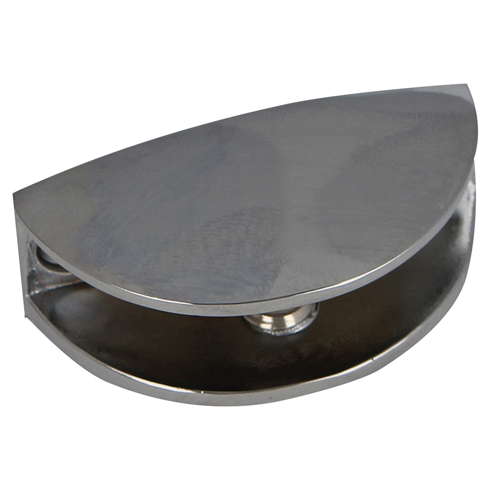 Soporte baldas apertura 10mm. Zamak cromado (2u.) - Mod. 31