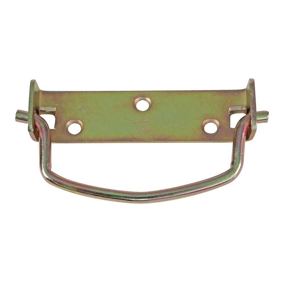 Tirador multiusos 125x27mm. Acero bicromatado (2u.) - Mod. 15