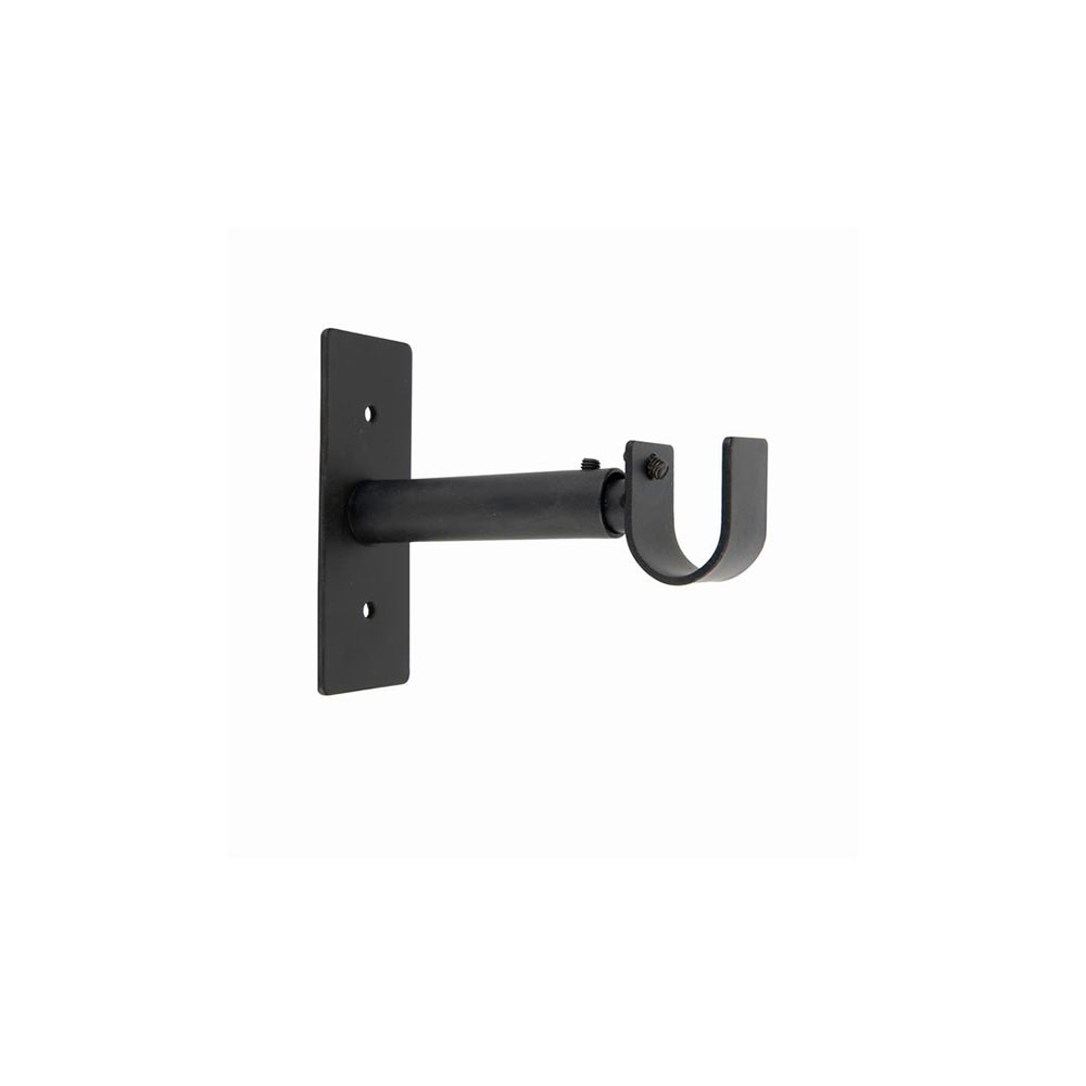 Soporte Extensible 15Cm. Metal Negro. 22Mm Ferro-Wood