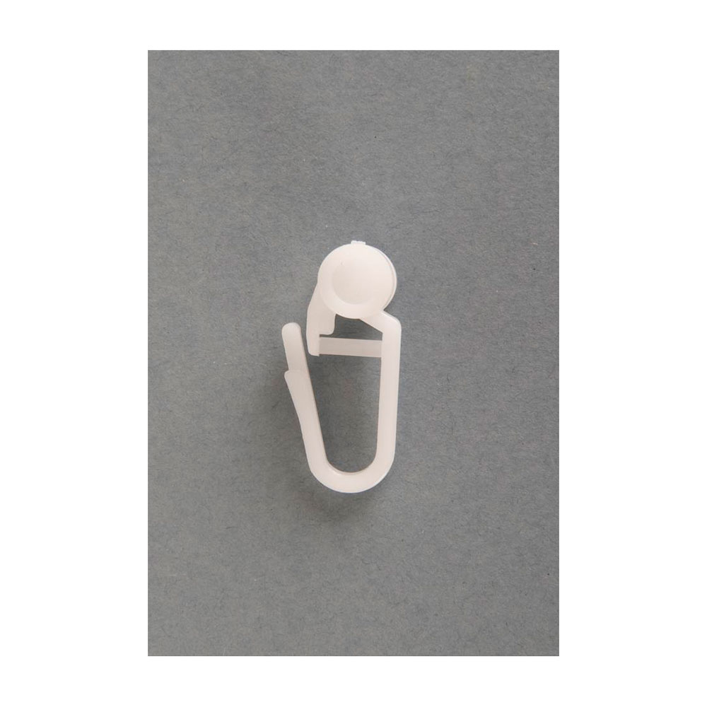 Correderas Nylon Blanco Con Rueda (20U)