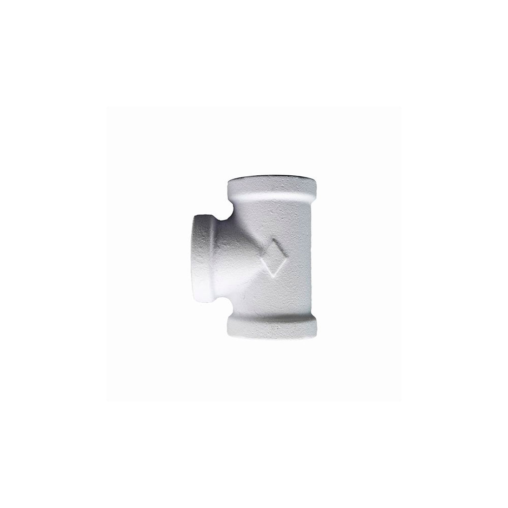 Conector Metal 3 Tubos Blanco Ferro-System (1Ud)
