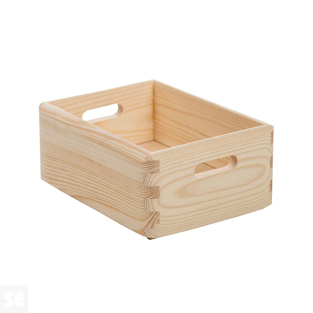 Caja Madera S/Tapa 20x15x9 cm Natural